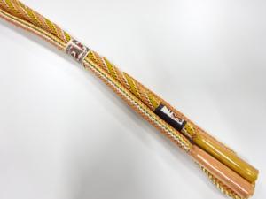 未使用品　正絹　手組帯締め